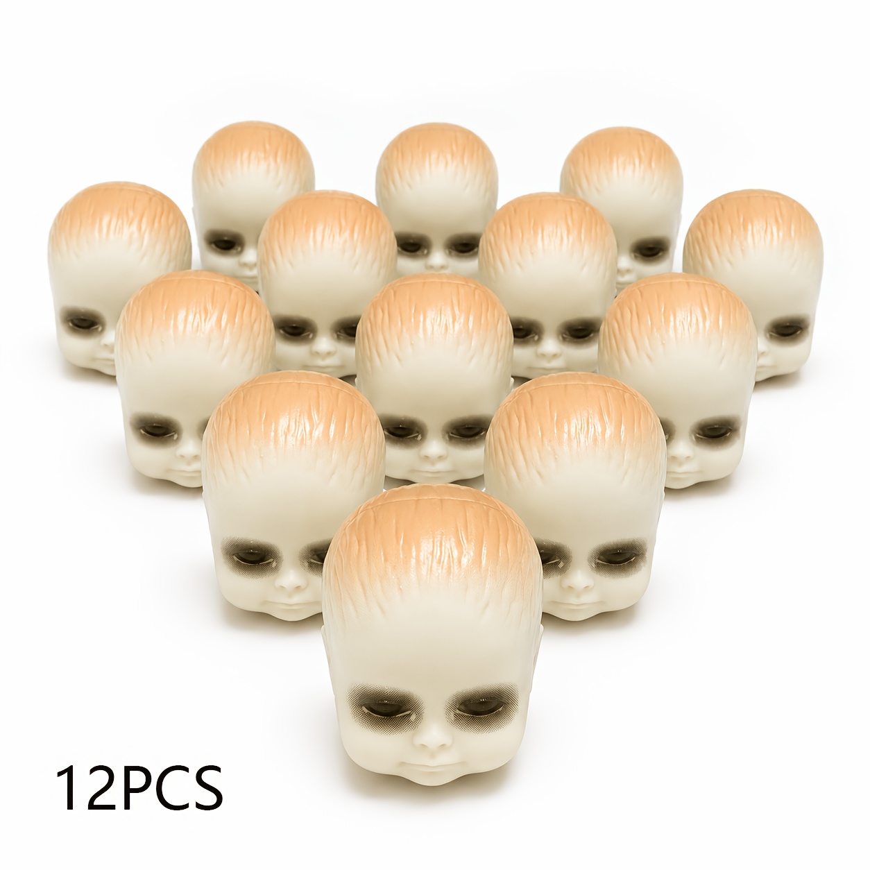 12Pcs Creepy Doll Head Ornamen - Head Racket Boom recension och pris