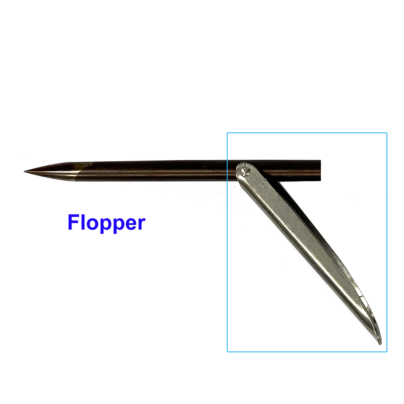 1pc 7mm OMER Speargun Shaft Fl - Speargun Rubber Band recension och pris