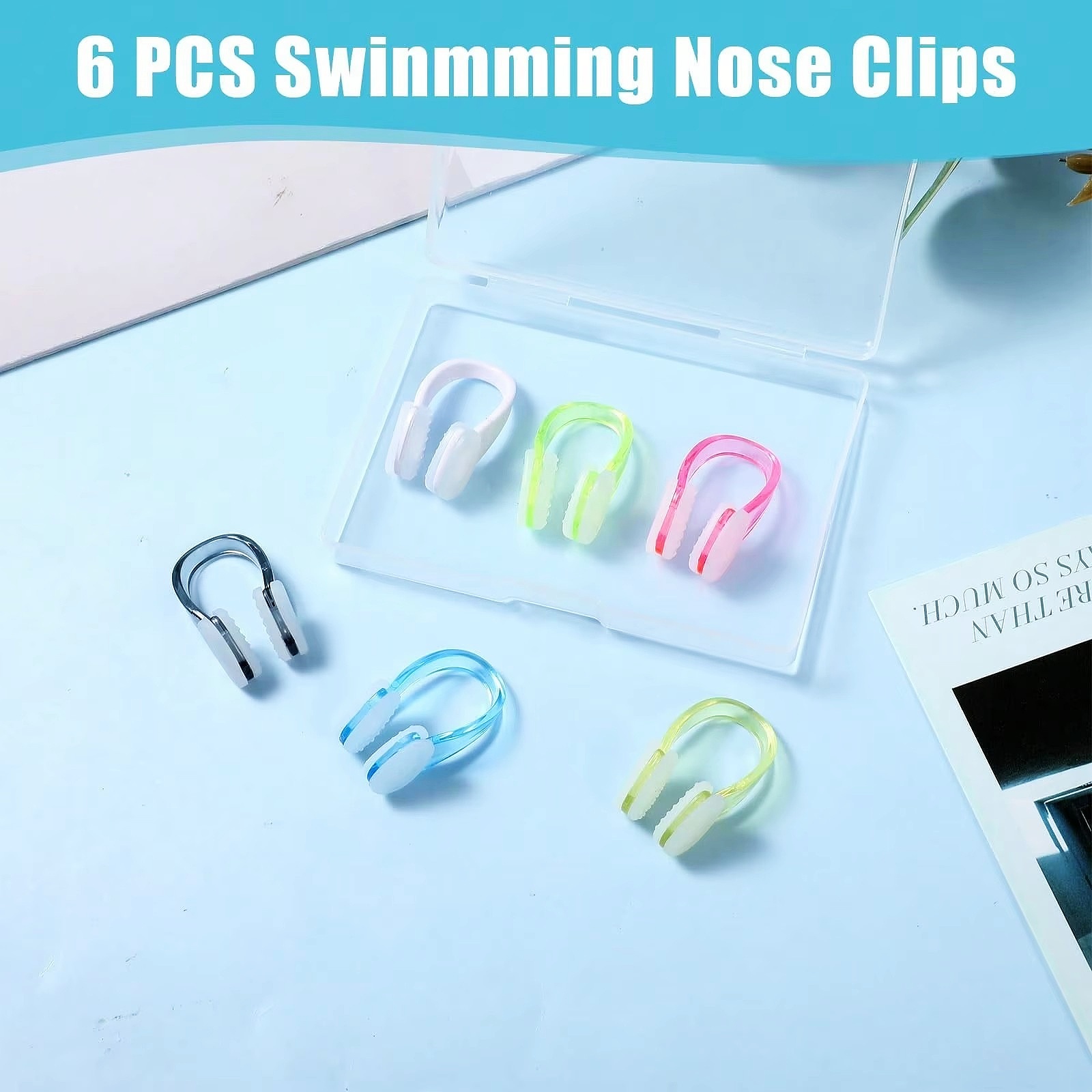 Waterproof Silicone Swimming N - Aquatic Sports Swimming recension och pris