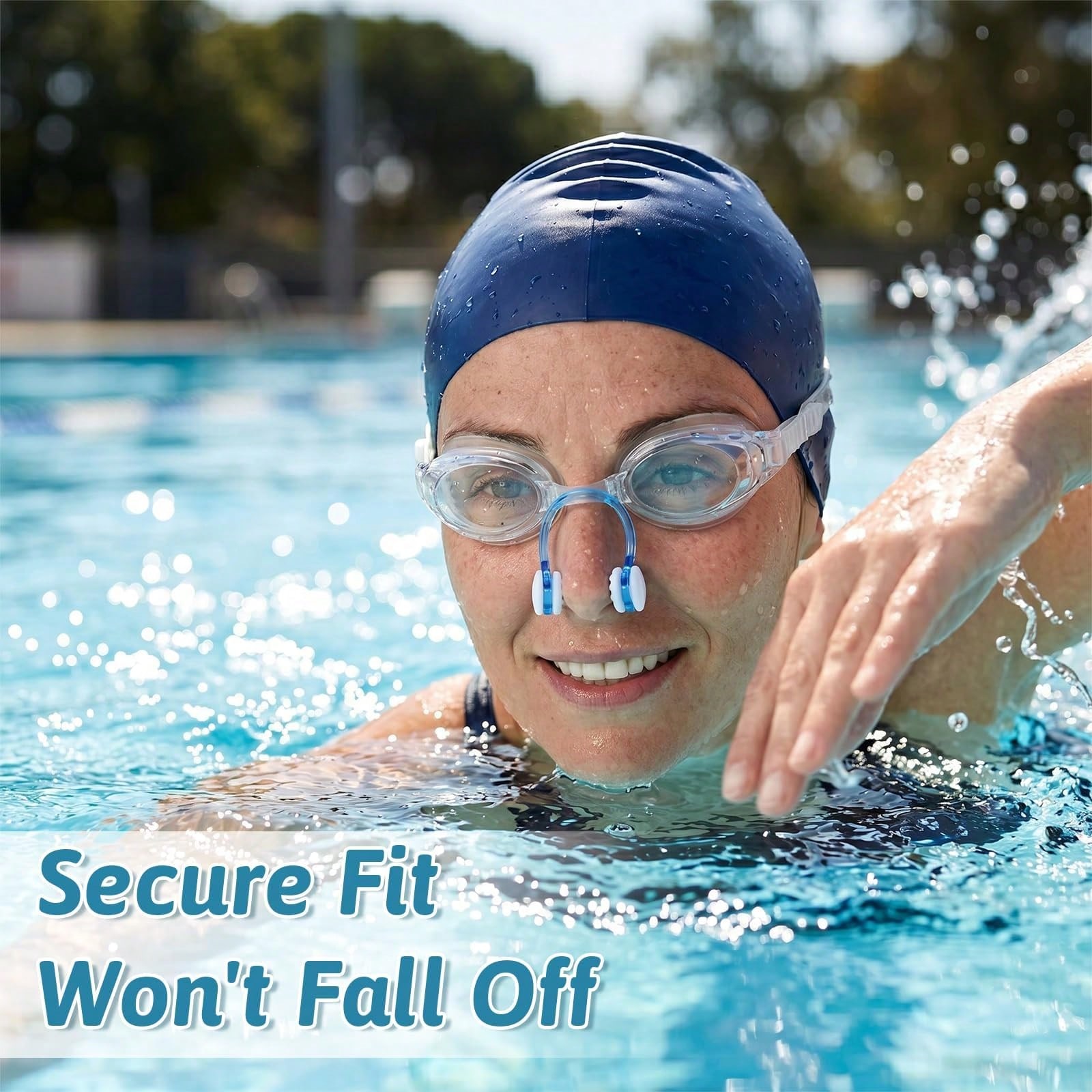 Waterproof Silicone Swimming N - Aquatic Sports Swimming recension och pris