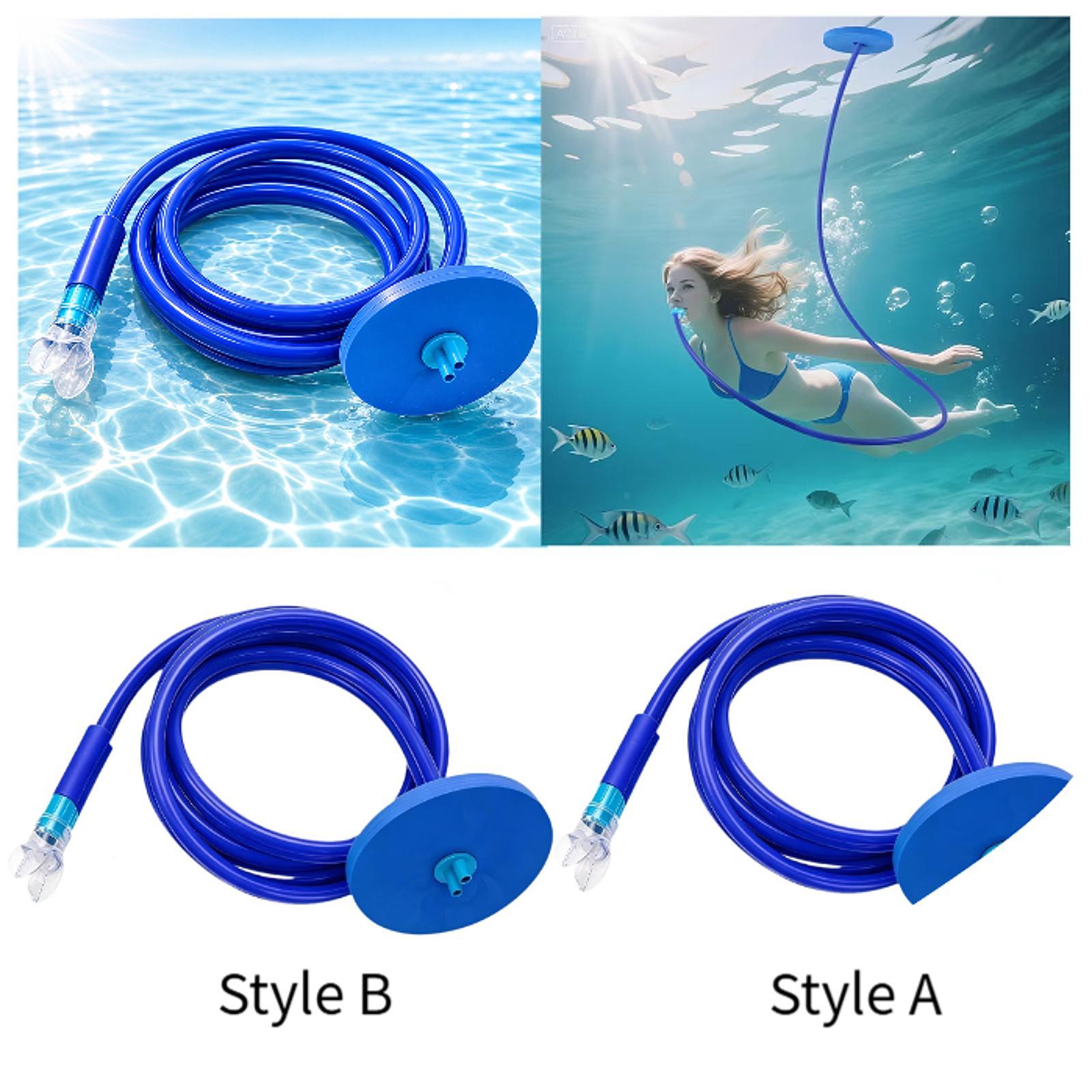 Diving Snorkel Silicone Portab - Aquatic Sports Swimming recension och pris