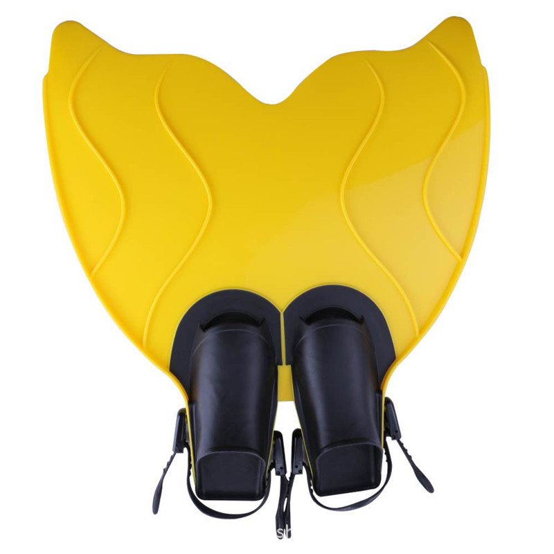 Mermaid Tail Fins Single Piece - Aquatic Sports Swimming recension och pris