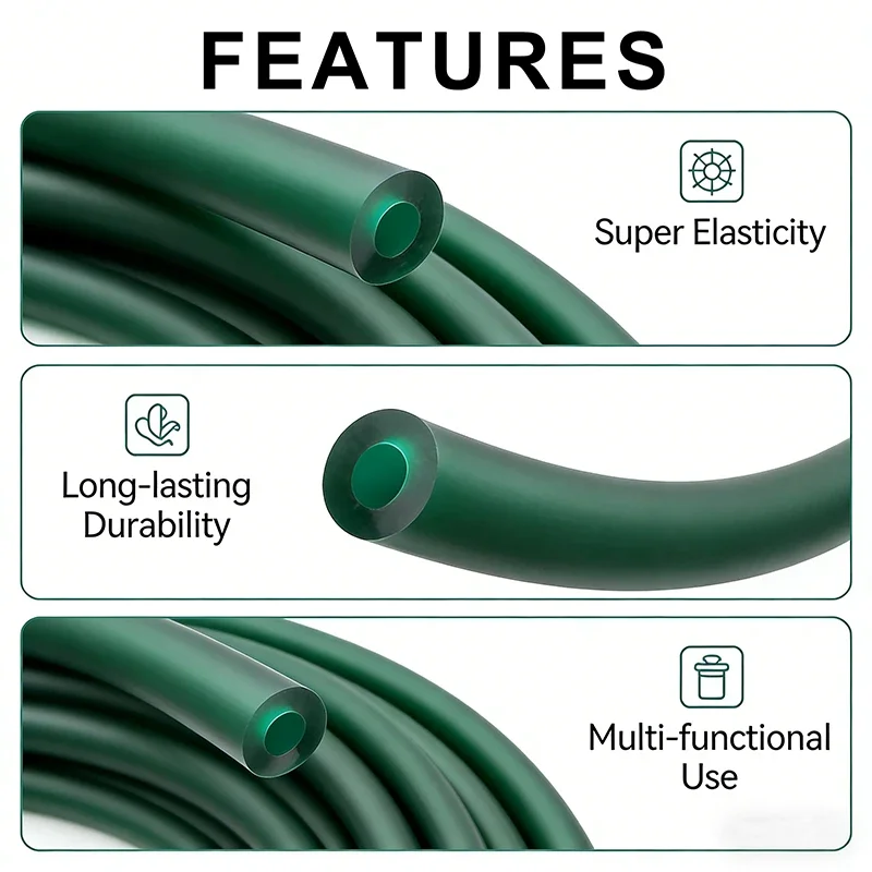 Dark Green Natural Latex Rubbe - Speargun Rubber Band recension och pris